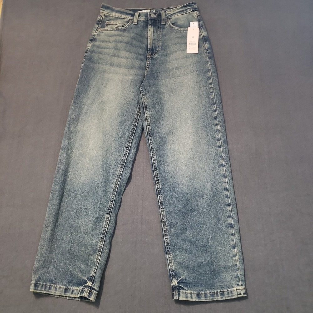 Weekend Academy Baggy Denim‎ Jean Girls 14 NWT